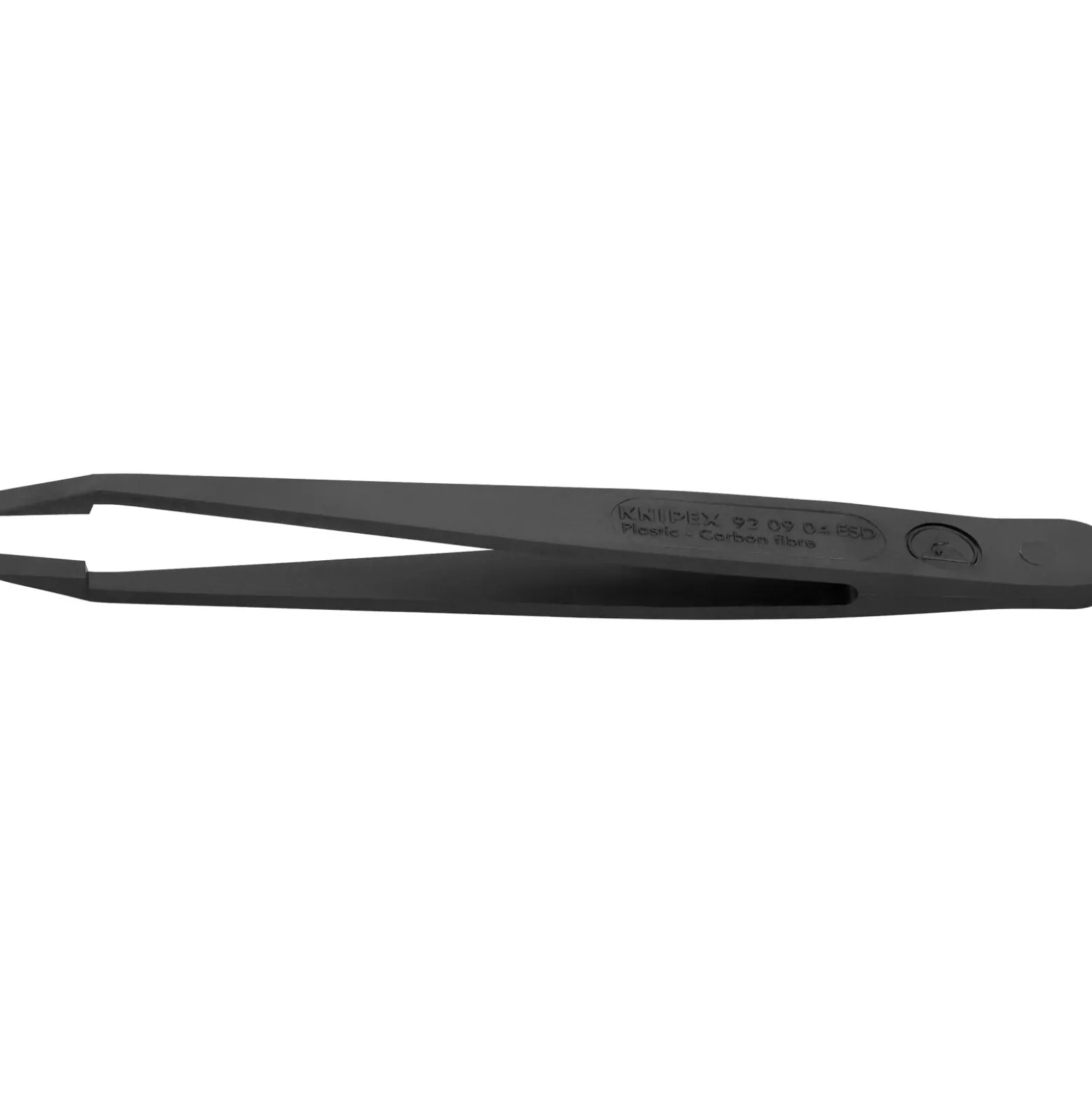 Knipex Kunststoffpinzette ESD, schwarz - 920904ESD