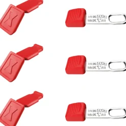 Knipex TehteredTool+ColorCode Clip rot (je 3 Stk) - 006306TCR
