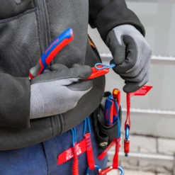 Knipex TehteredTool+ColorCode Clip rot (je 3 Stk) - 006306TCR