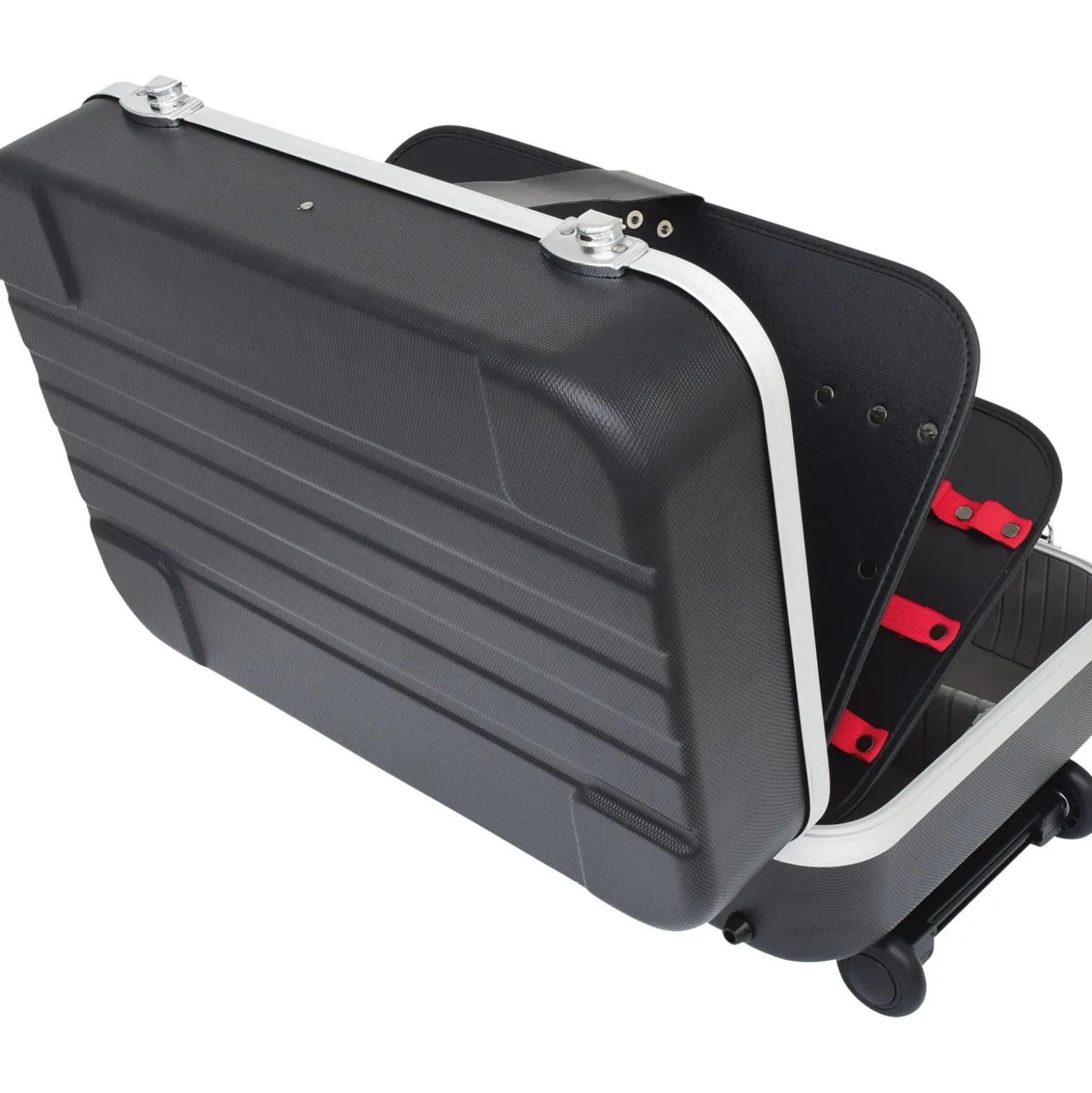 KS TOOLS ABS Hartschalenkoffer mit Teleskop-Trolly - 850.0530