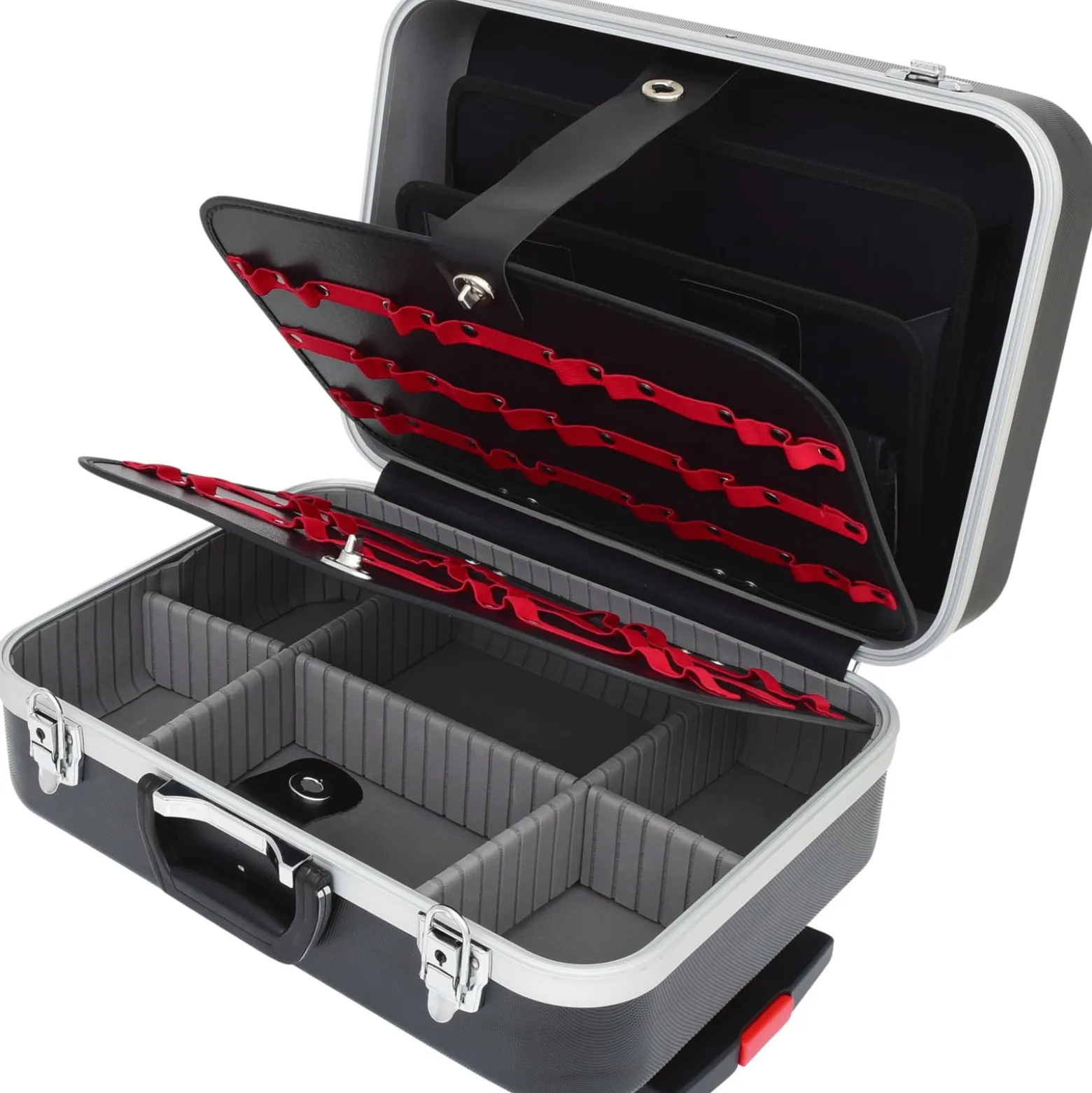 KS TOOLS ABS Hartschalenkoffer mit Teleskop-Trolly - 850.0530