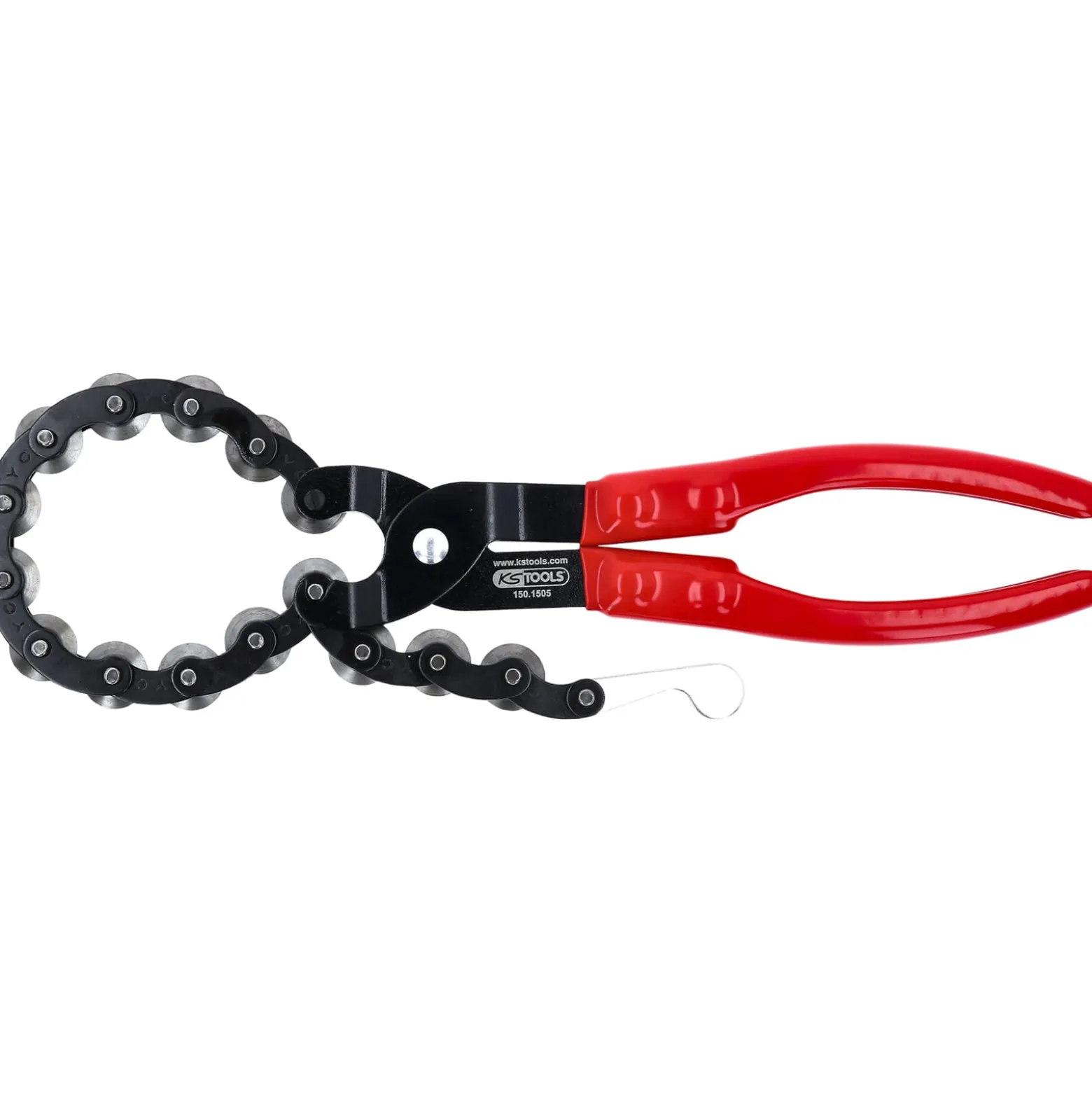 KS TOOLS Auspuff-Kettenrohrabschneider für Edelstahlrohre Ø 19-83 mm - 150.1505