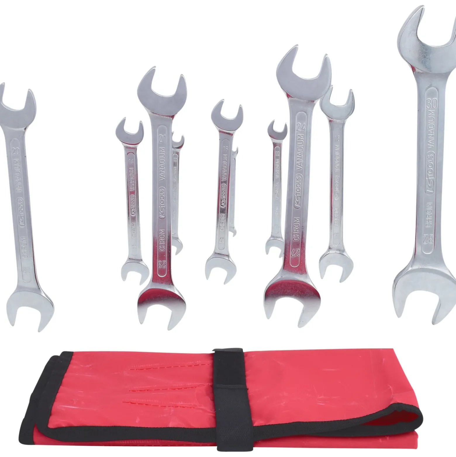 KS TOOLS Doppel-Maulschlüssel-Satz 11tlg. 6 x 7 - 30 x 32 mm - 517.0123