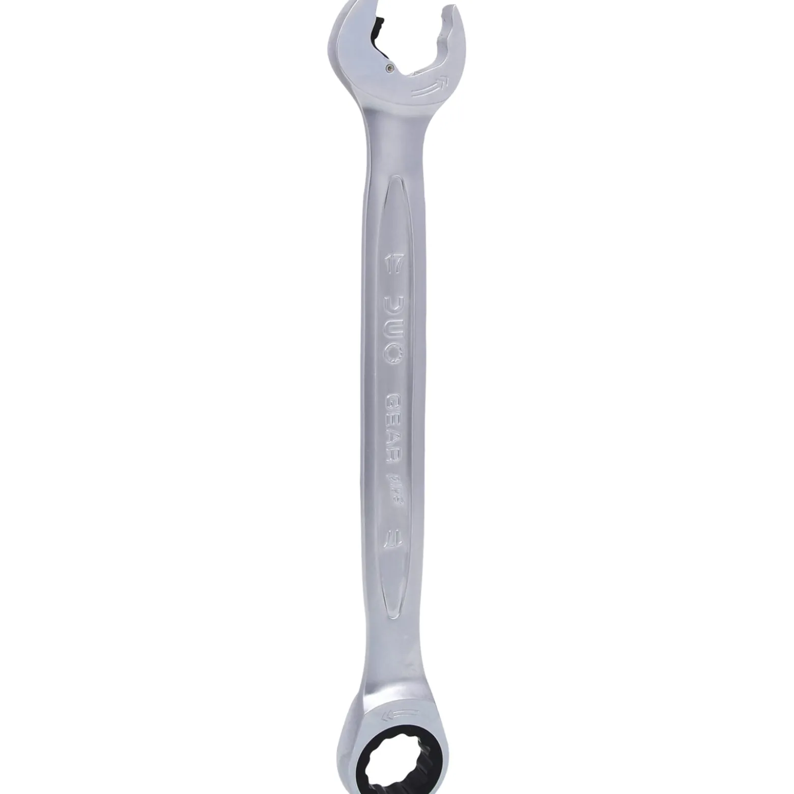 KS TOOLS DUO GEARplus Ringmaulschlüssel Maul-Ratschenfunktion 17 mm - 503.5217