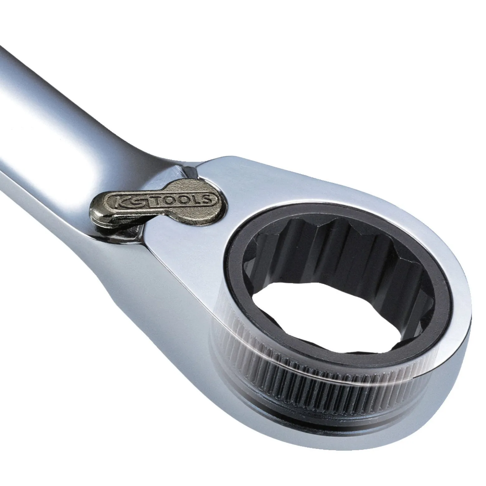 KS TOOLS DUO GEARplus Ringmaulschlüssel Maul-Ratschenfunktion 10 mm umschaltbar - 503.5910