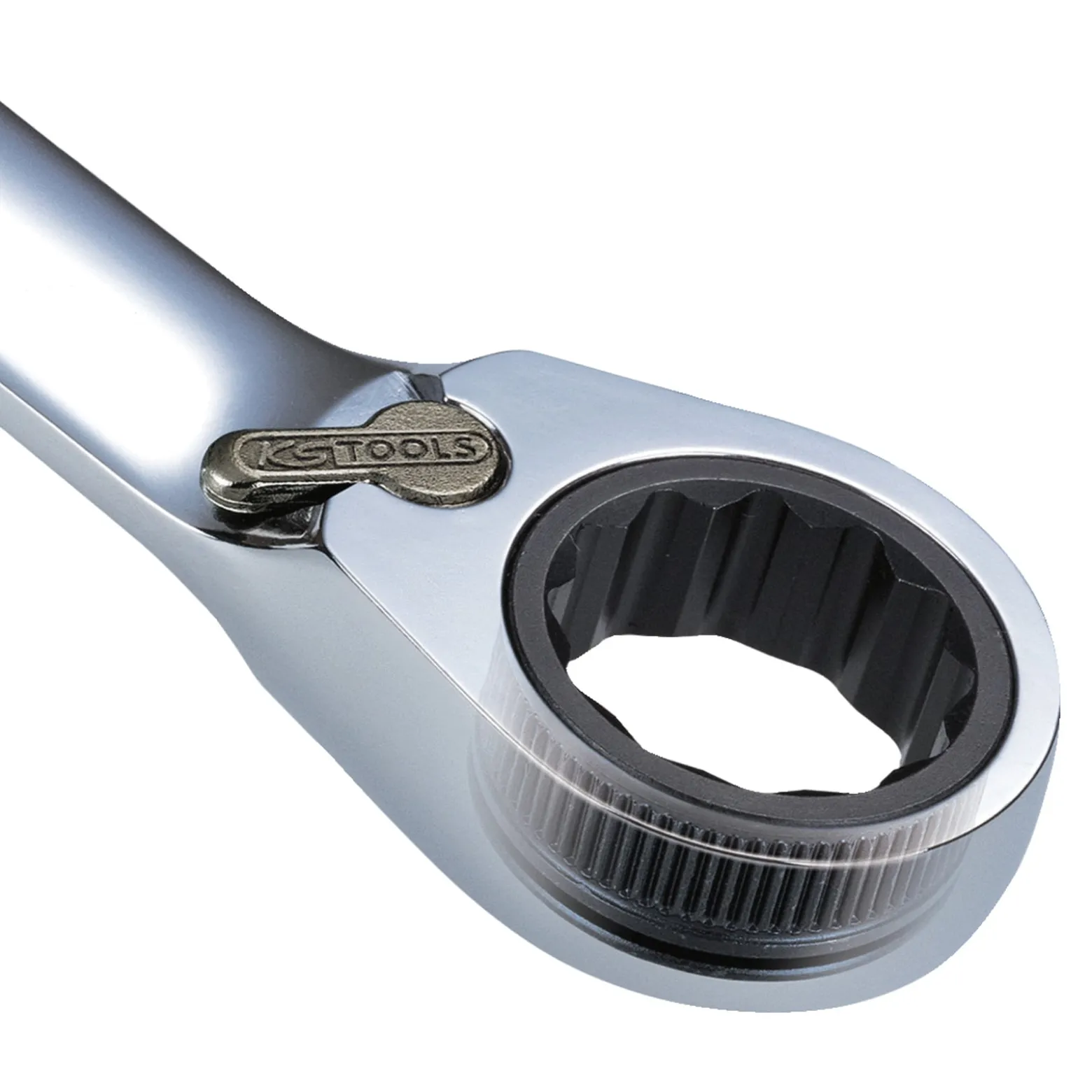 KS TOOLS DUO GEARplus Ringmaulschlüssel Maul-Ratschenfunktion 10 mm umschaltbar - 503.5910