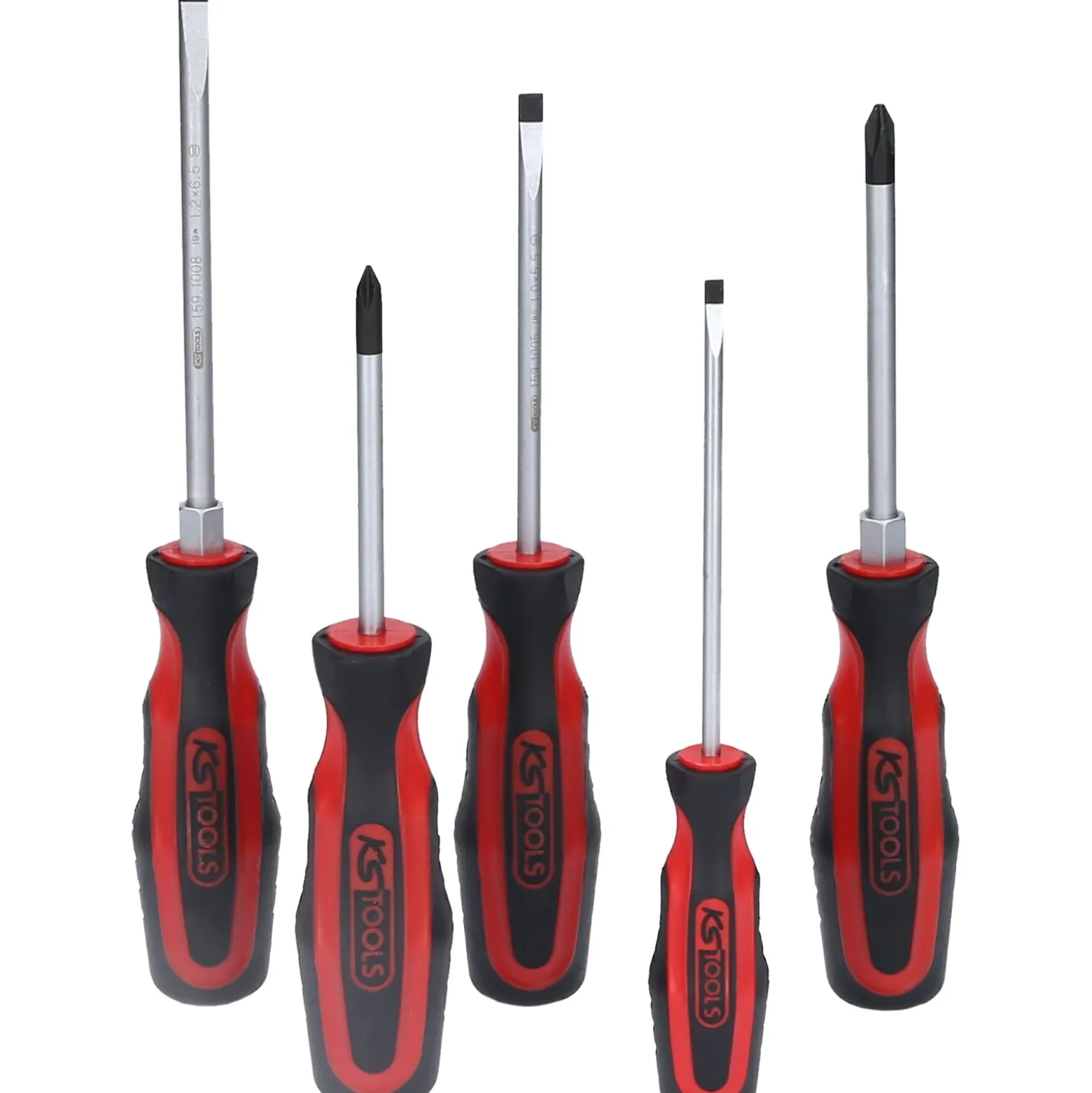 KS TOOLS ErgoTorqueplus Schraubendreher-Satz 5tlg. - 159.0005