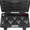 KS TOOLS ERGOTORQUEprecision Kälte-Klima-Drehmomentschlüssel-Werkzeugsatz 20 - 100 Nm 8tlg. - 516.1225
