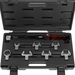 KS TOOLS ERGOTORQUEprecision Kälte-Klima-Drehmomentschlüssel-Werkzeugsatz 20 - 100 Nm 8tlg. - 516.1225
