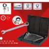 KS TOOLS GEARplus Ratschenringmaulschlüssel-Satz umschaltbar 12tlg. - 503.4665