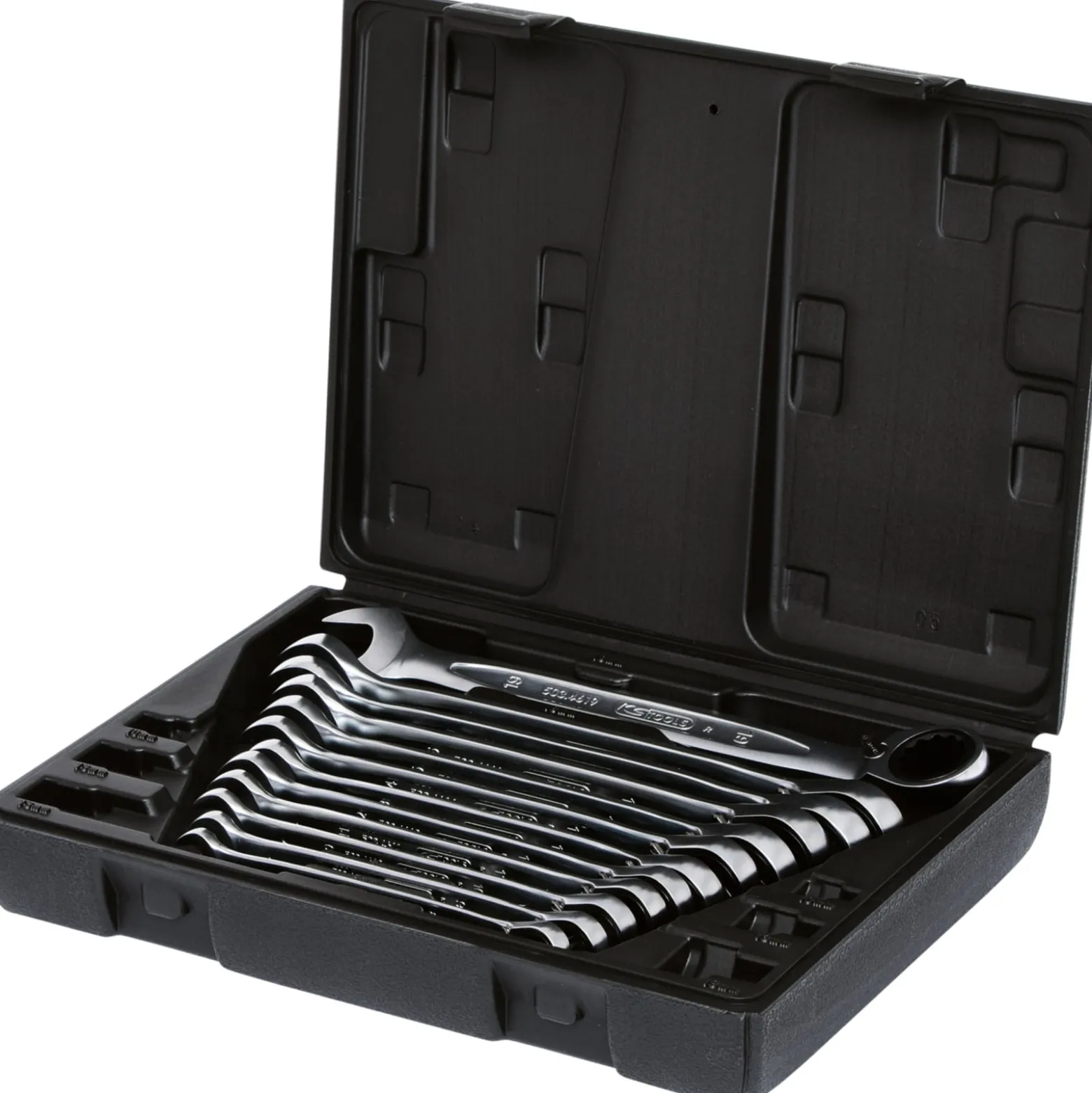 KS TOOLS GEARplus Ratschenringmaulschlüssel-Satz umschaltbar 12tlg. - 503.4665
