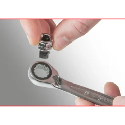 KS TOOLS GEARplus Ratschenringmaulschlüssel-Satz umschaltbar 16tlg. - 503.4666