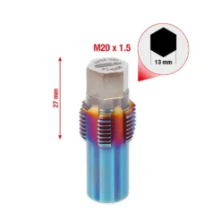 KS TOOLS Gewindeschneider mit Führungsbolzen für NOX-Sensoren M20 x 1,5 - 150.2544