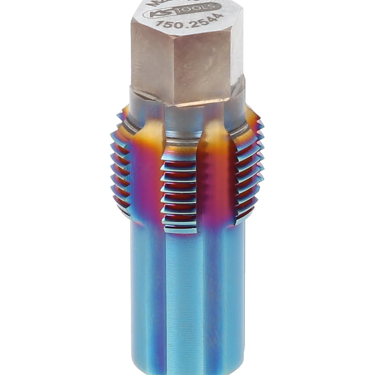 KS TOOLS Gewindeschneider mit Führungsbolzen für NOX-Sensoren M20 x 1,5 - 150.2544