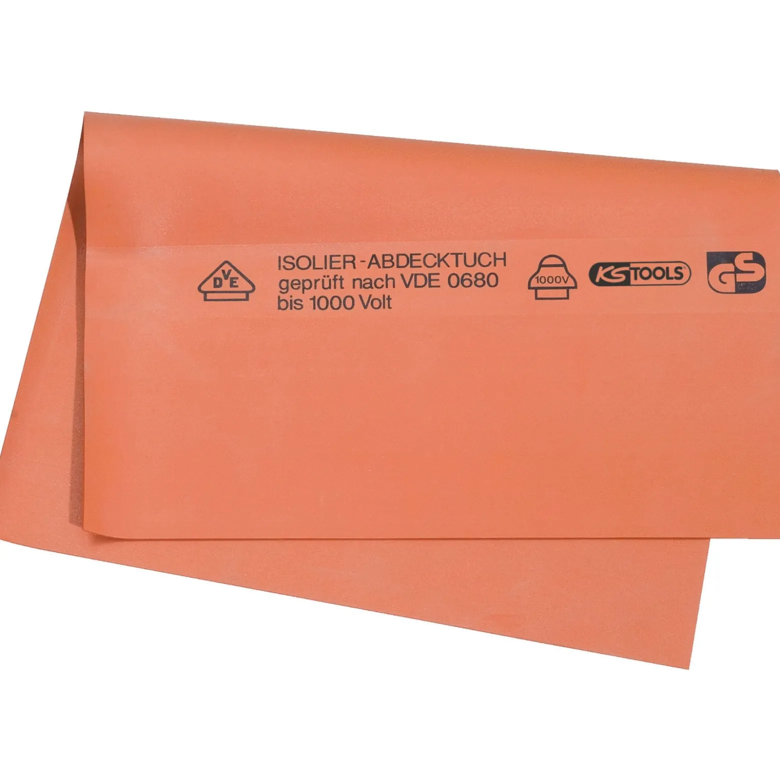 KS TOOLS Gummi-Abdecktuch mit Schutzisolierung Stärke 1 1000 mm - 117.1655
