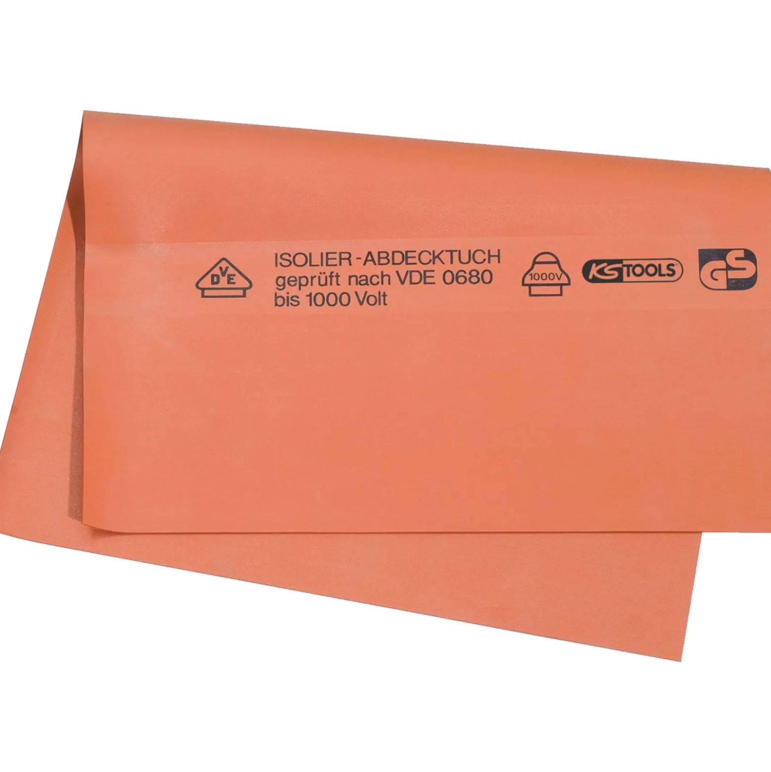 KS TOOLS Gummi-Abdecktuch mit Schutzisolierung Stärke 1 1000 mm - 117.1655