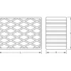 KS TOOLS Gummiauflage 05 für Hebebühnen 160 x 120 x 80 mm- 160.0480