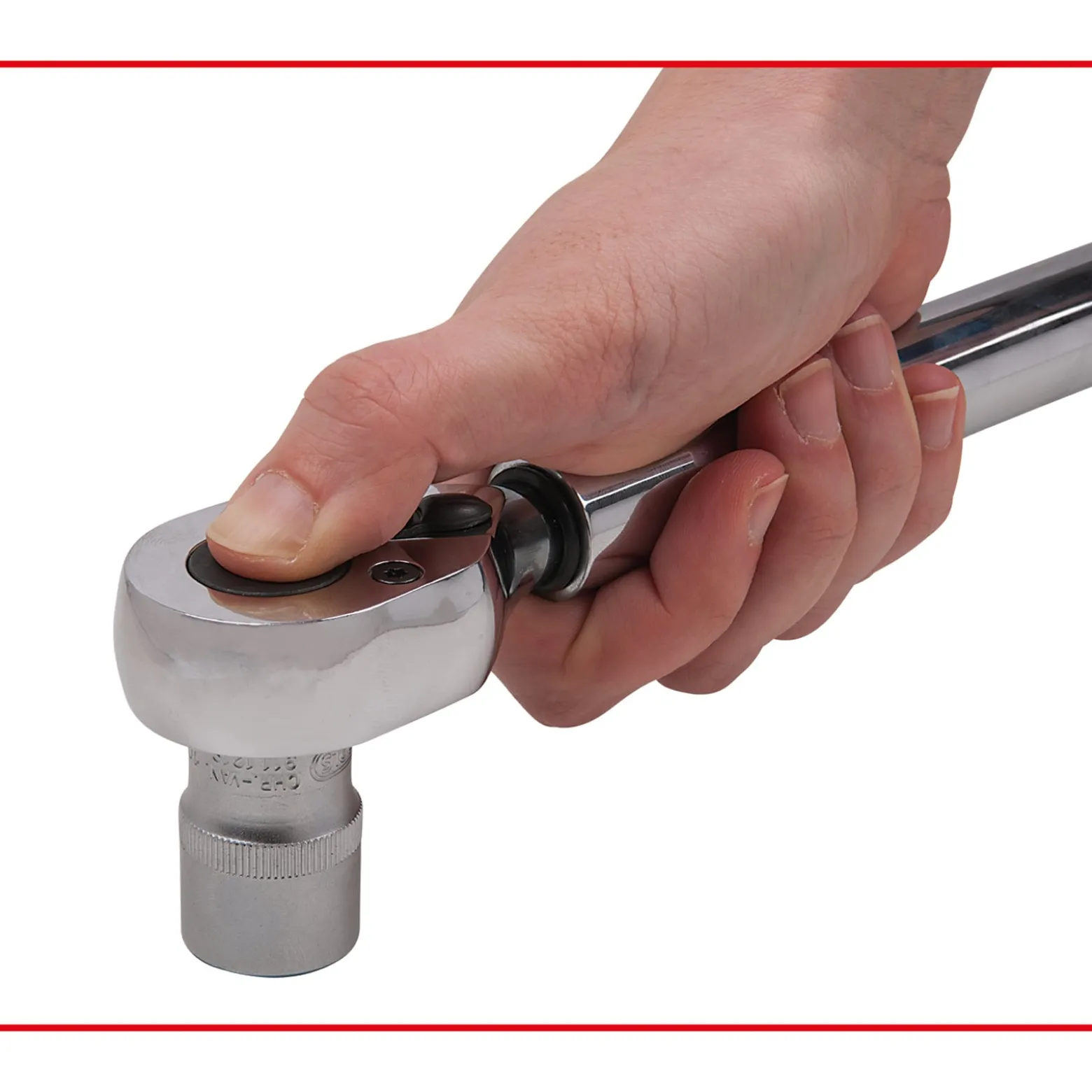 KS TOOLS 1/2" Industrie Drehmomentschlüssel,umschaltbar 60 - 340 Nm - 516.5156