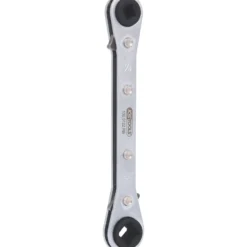 KS TOOLS 4 in 1 Kälte-Klima-Ratschenschlüssel umschaltbar - 130.0122