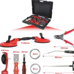 KS TOOLS MASTER Scheiben-Montage und Demontage-Satz 13tlg. - 140.1065