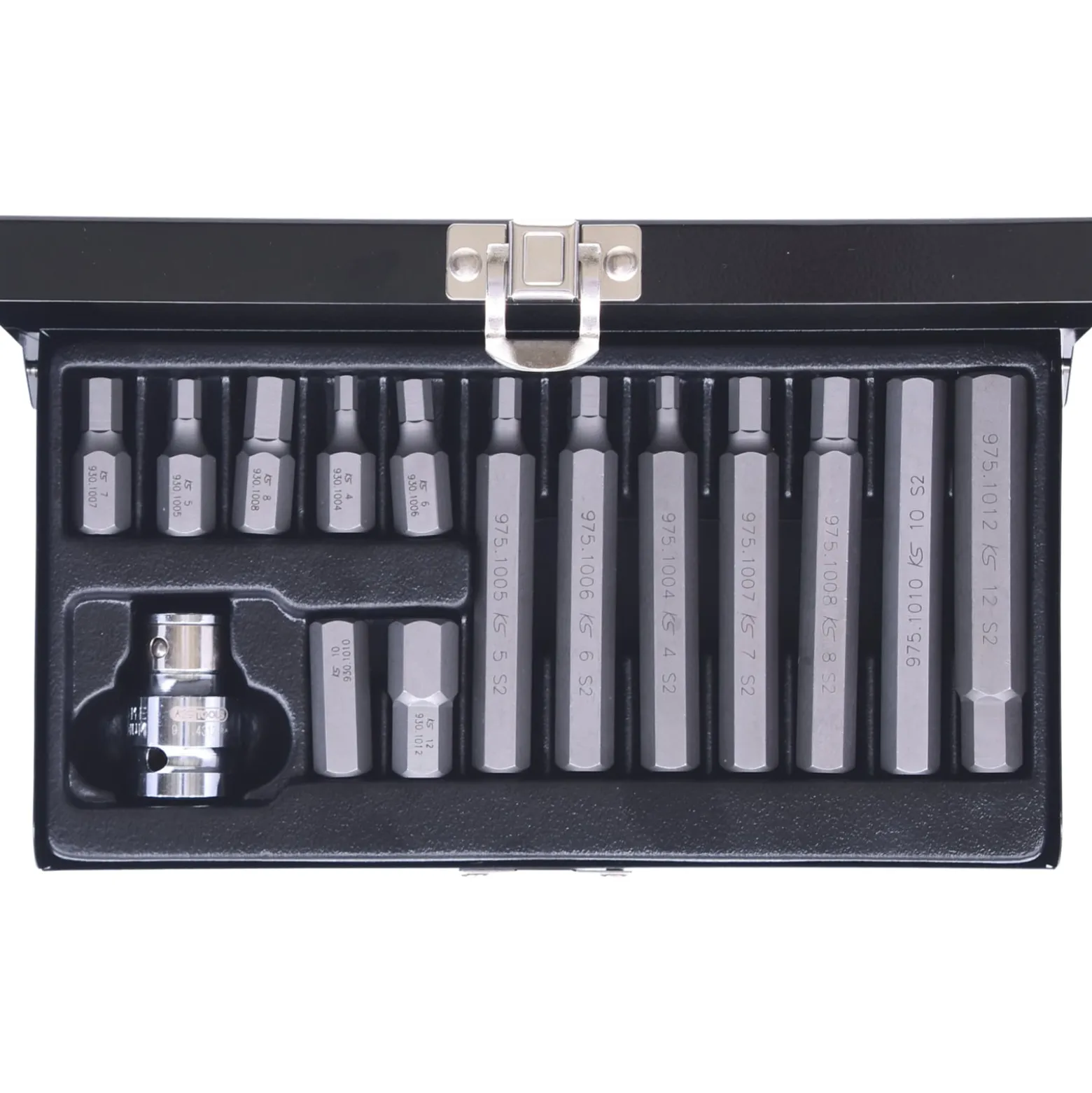 KS TOOLS 10 mm Bit-Satz 15tlg. Innensechskant - 911.5040