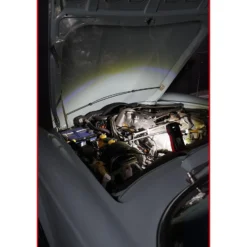 KS TOOLS Mobile Werkstatt-Handlampe 500 Lumen mit Bluetooth Lautsprecher knickbar - 150.4500