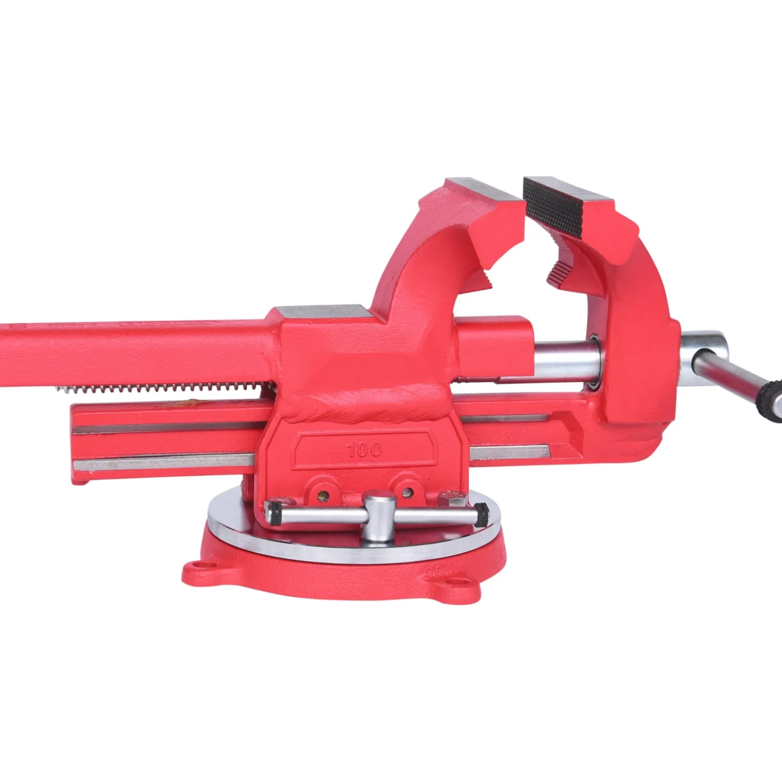 KS TOOLS Parallel-Schraubstock mit Drehteller 90 mm - 914.0025