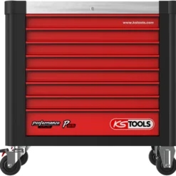 KS TOOLS Performanceplus Werkstattwagen-Satz P25 mit 564 Werkzeugen für 8 Schubladen - 825.8564