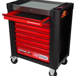 KS TOOLS Performanceplus Werkstattwagen-Satz P10 mit 241 Werkzeugen für 4 Schubladen - 810.4241