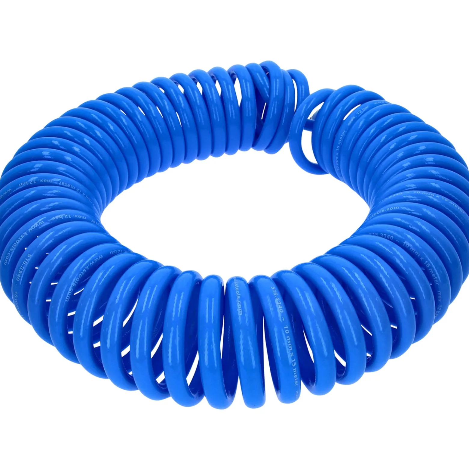 KS TOOLS PU-Druckluft-Spiralschlauch Ø 10 mm - 515.3340