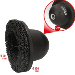 KS TOOLS Radnabenschleifer-Satz Ø 150 mm Innen-Ø 90 mm 2tlg. - 100.5075