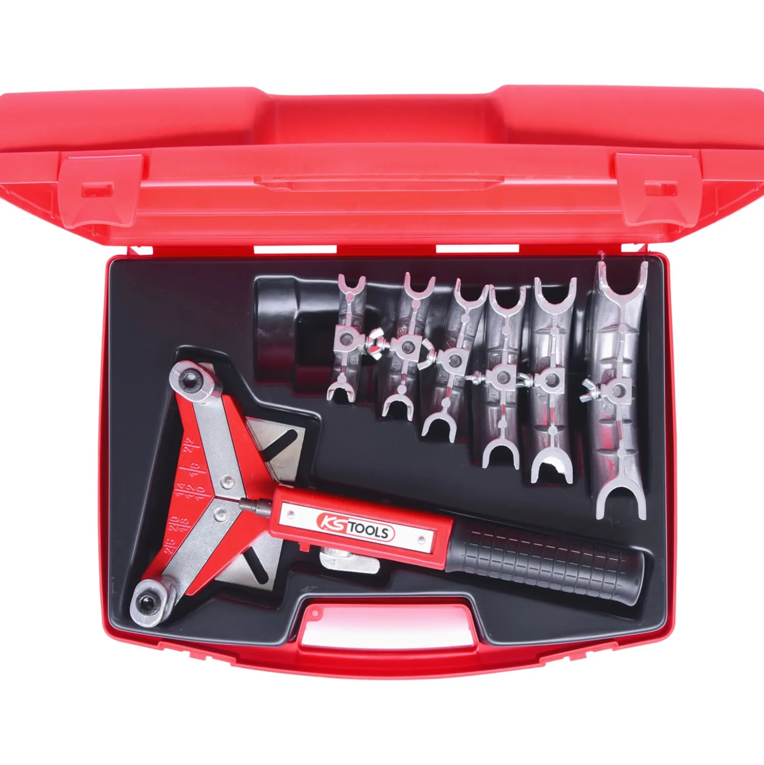 KS TOOLS Ratschen-Einhand-Biege-Satz 10-22 mm 7tlg. - 203.1201