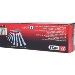 KS TOOLS Rohrsteckschlüssel-Satz 10tlg. 6 x 7 - 20 x 22 mm - 518.0900