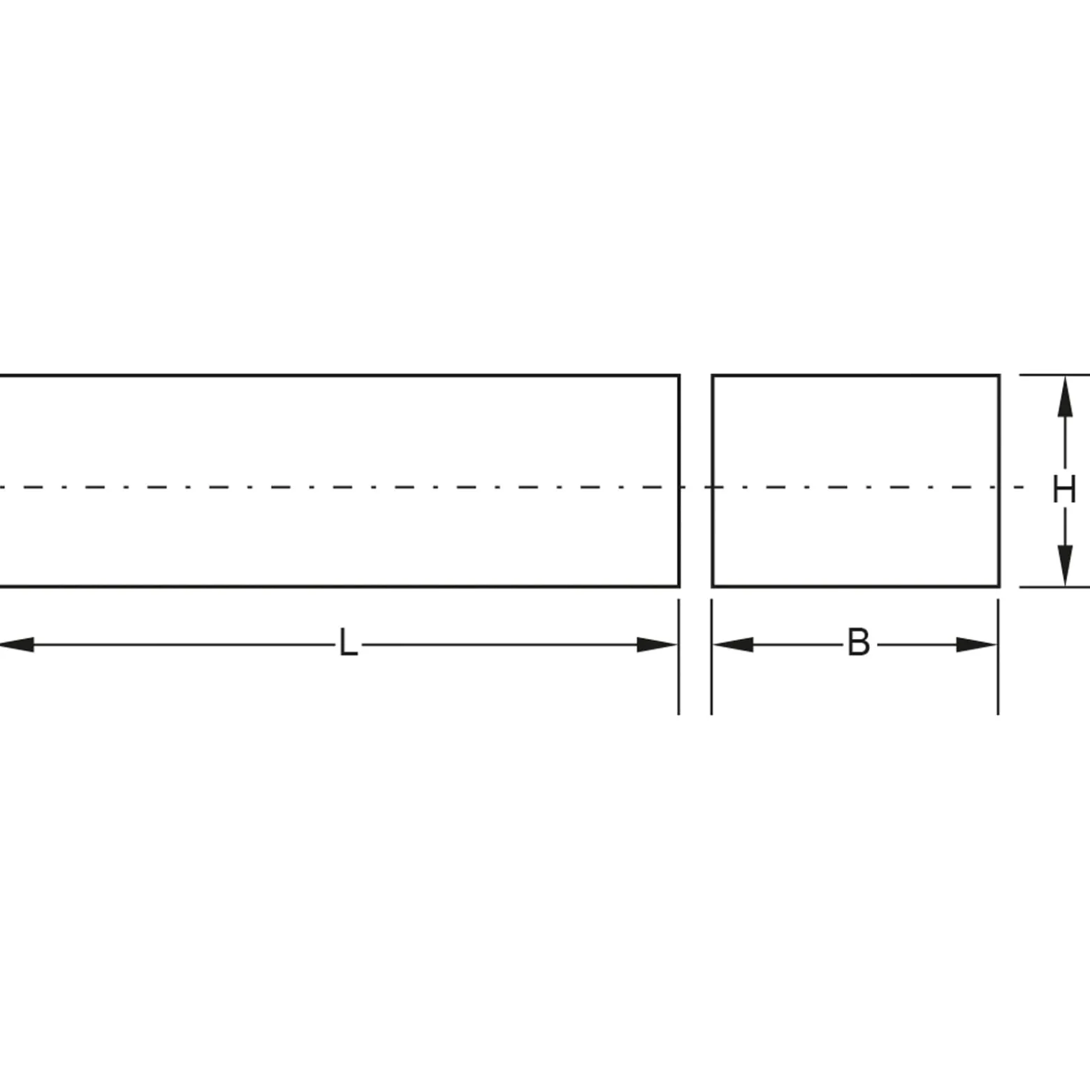 KS TOOLS Schutzblock 02 für Hebebühnen 250 x 150 x 100 mm - 160.0438