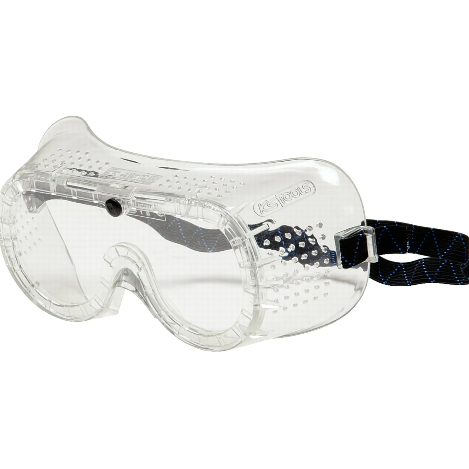 KS TOOLS Schutzbrille mit Gummiband-transparent, EN 166 - 310.0120
