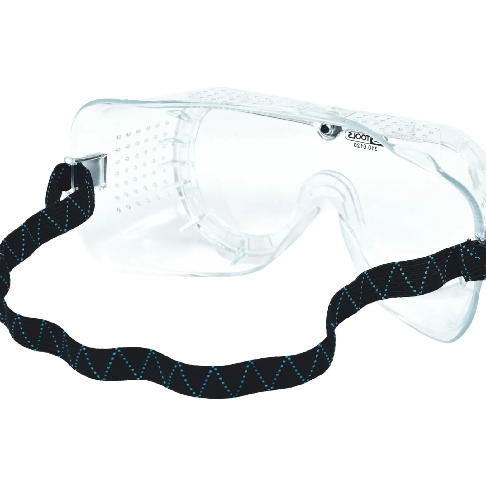 KS TOOLS Schutzbrille mit Gummiband-transparent, EN 166 - 310.0120