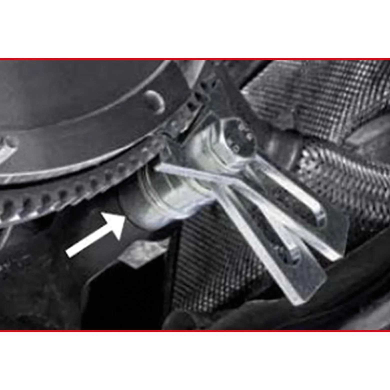 KS TOOLS Schwungrad-Blockierwerkzeug-Satz variabel 6tlg. - 150.2439