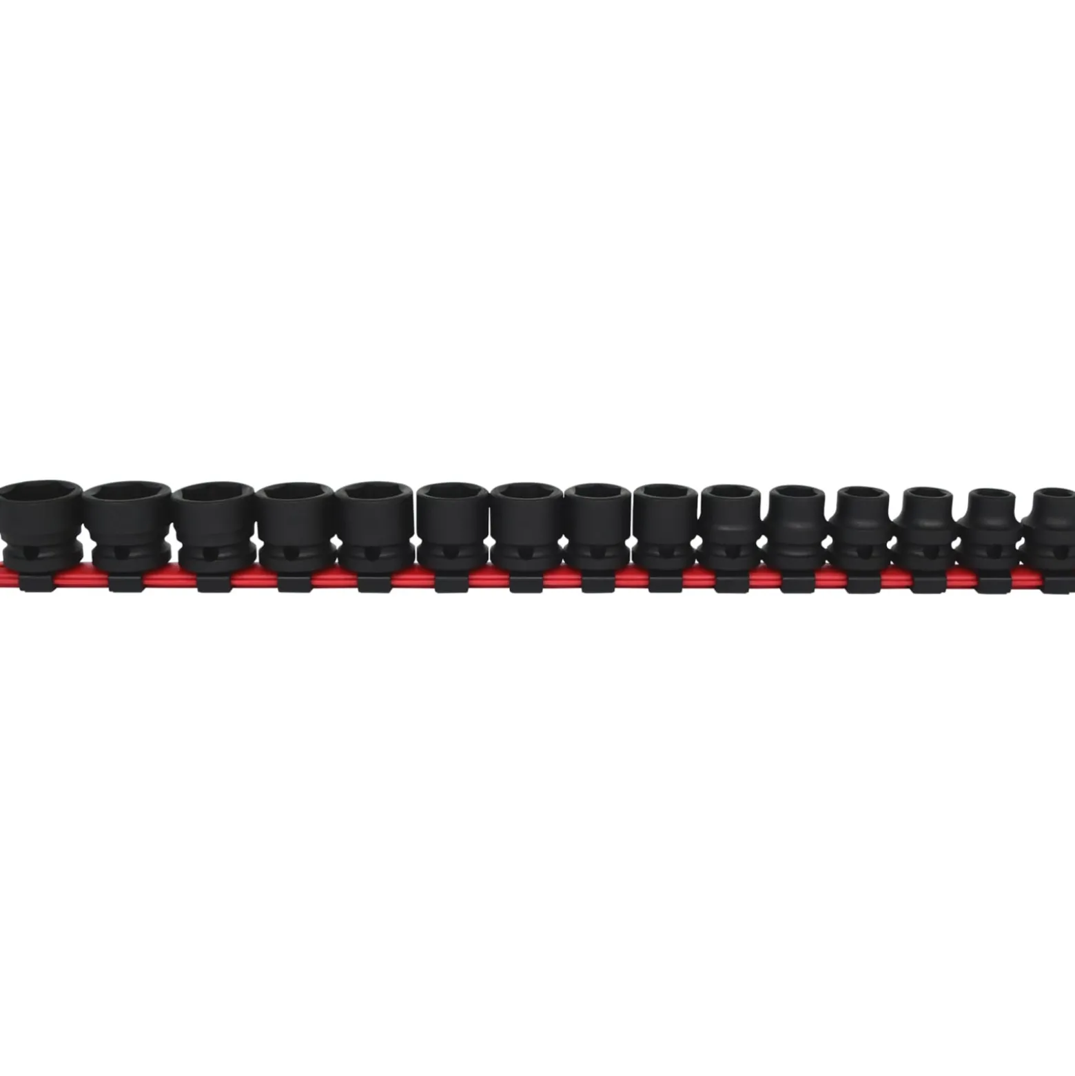 KS TOOLS 1/2" Sechskant-Kraft-Stecknuss-Satz extra kurz 15tlg. - 515.0055