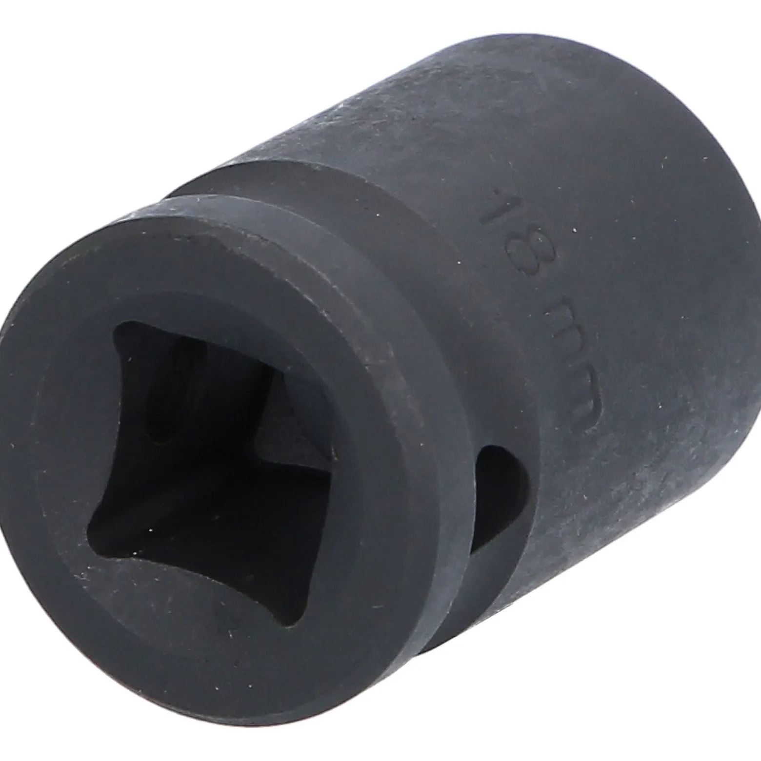 KS TOOLS 1/2" Sechskant-Kraft-Stecknuss kurz 18 mm - 515.1018