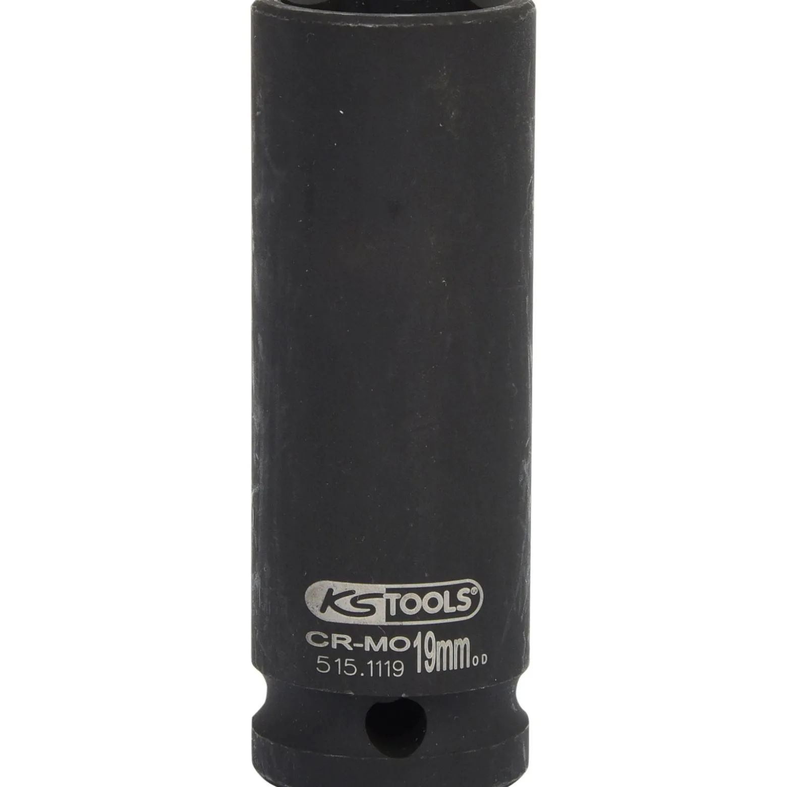 KS TOOLS 1/2" Sechskant-Kraft-Stecknuss lang 19 mm - 515.1119