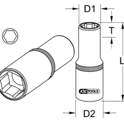 KS TOOLS 1/2