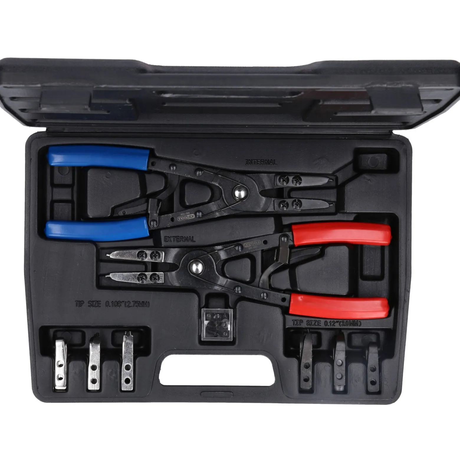 KS TOOLS Sicherungszangen-Satz mit Ratschenfunktion 20tlg. - 500.1350