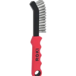 KS TOOLS Stahldraht-Bremssattel-Drahtbürste 2-reihig - 201.2320