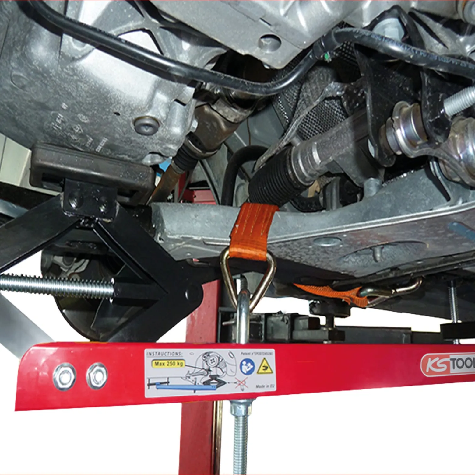 KS TOOLS Universal Motor-Stütztraversen-Satz 4tlg. - 160.0095