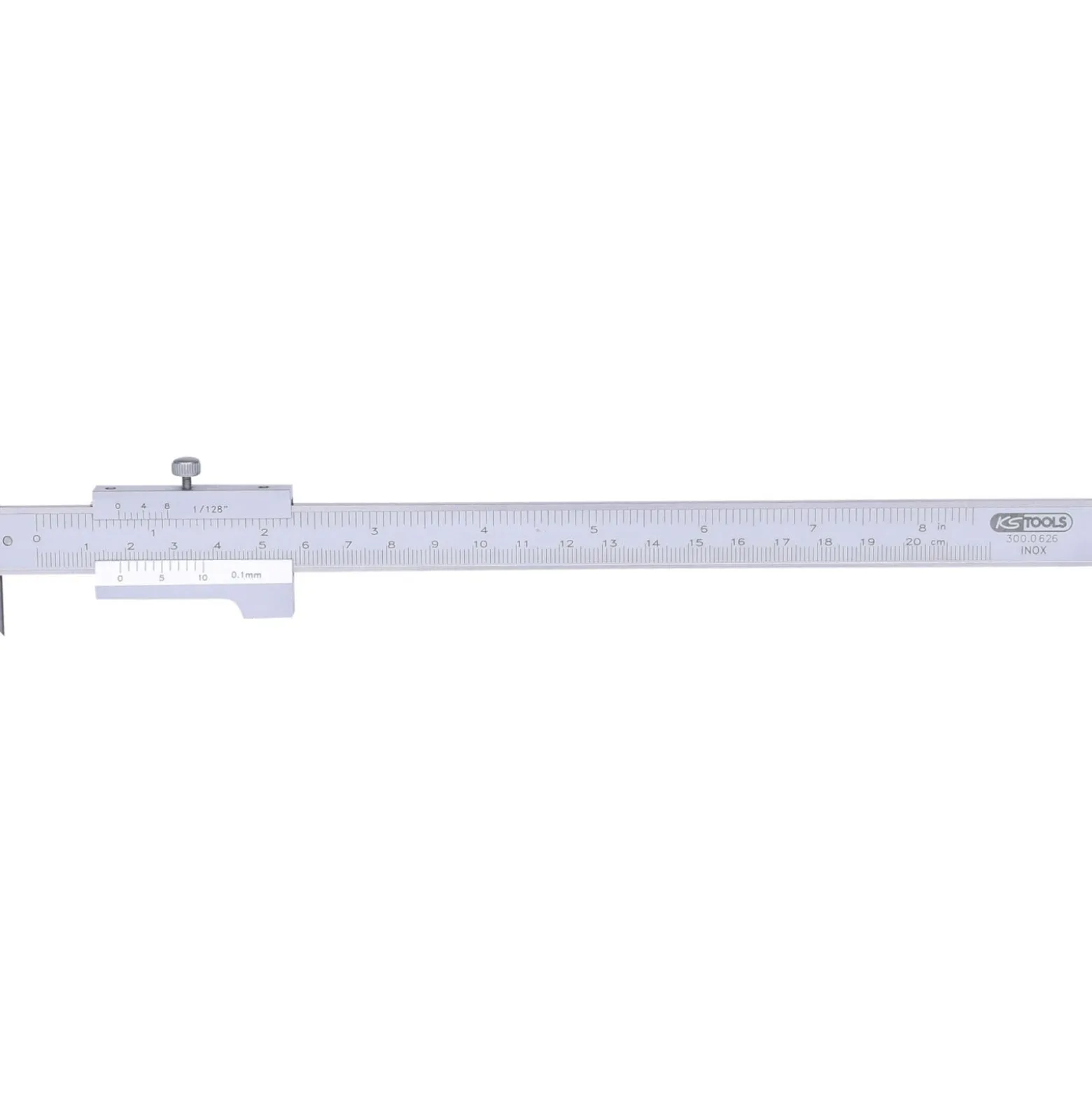 KS TOOLS Universalstreichmaß mit Anschlagrolle 200 mm - 300.0626