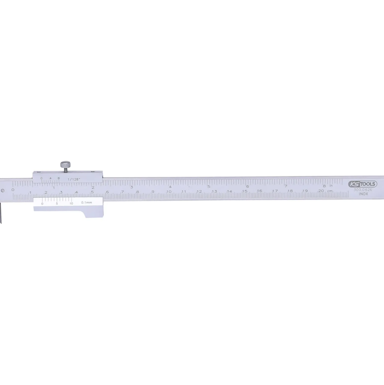 KS TOOLS Universalstreichmaß mit Anschlagrolle 200 mm - 300.0626