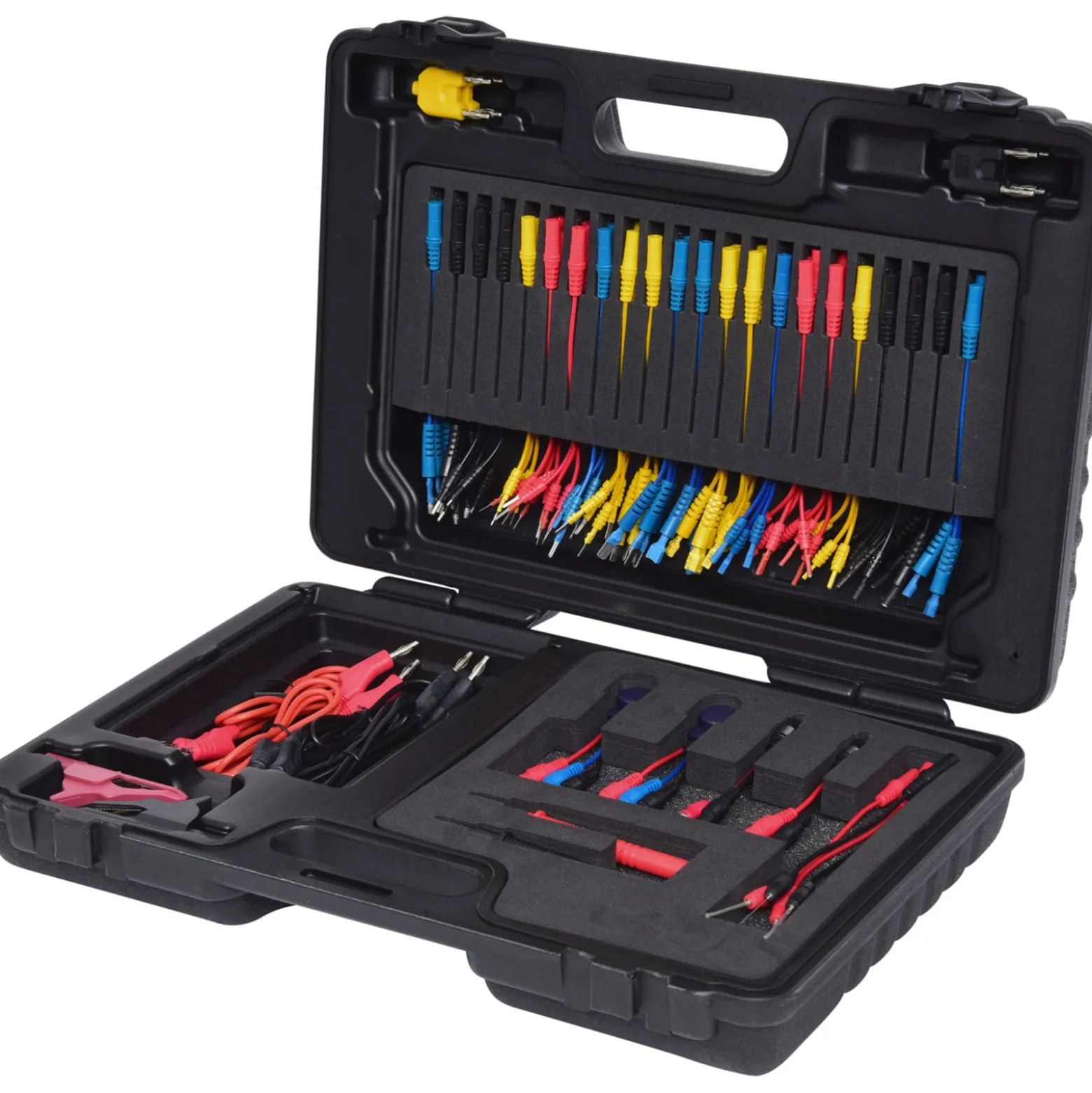 KS TOOLS 12/24V Master Diagnose Prüf- und Mess-Kabel-Satz 92tlg. - 150.0950