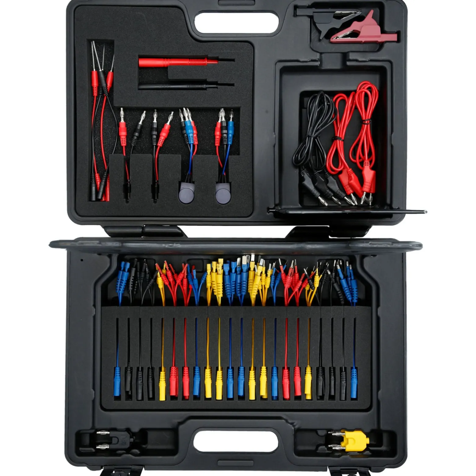 KS TOOLS 12/24V Master Diagnose Prüf- und Mess-Kabel-Satz 92tlg. - 150.0950