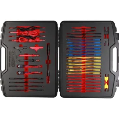 KS TOOLS 12/24V Master Diagnose Prüf- und Mess-Kabel-Satz 92tlg. - 150.0950