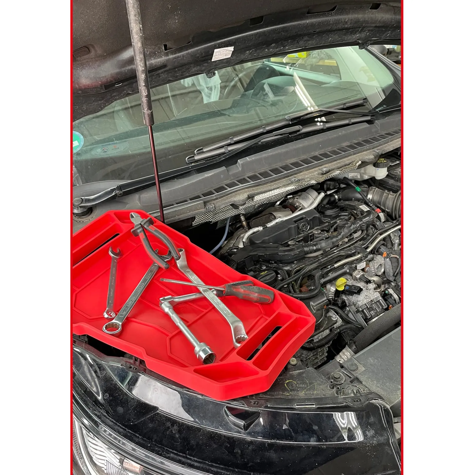 KS TOOLS Werkzeugablagensatz aus Silikon 3tlg. - 500.8077